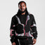 COOGI Sweater Patched Fleece Crew-Black-Red