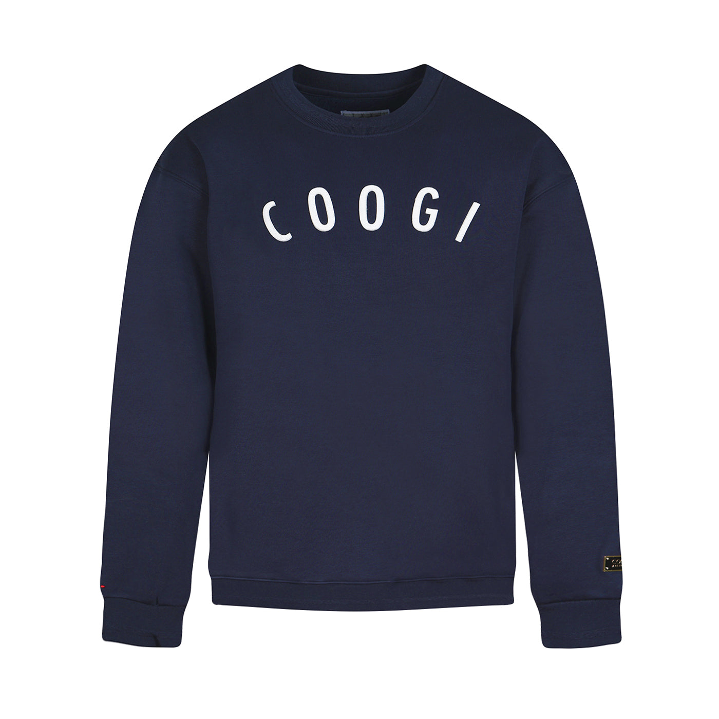 New - COOGI  - Statement Crew - Oversized - Navy: COOGI Crown Reserve HeavyLuxe Fleece