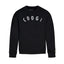 New - COOGI  - Statement Crew - Oversized - Black: COOGI Crown Reserve HeavyLuxe Fleece