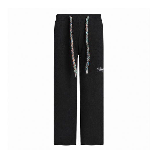 Introducing - COOGI Heavy Weight Fashion Knit Pants - Black