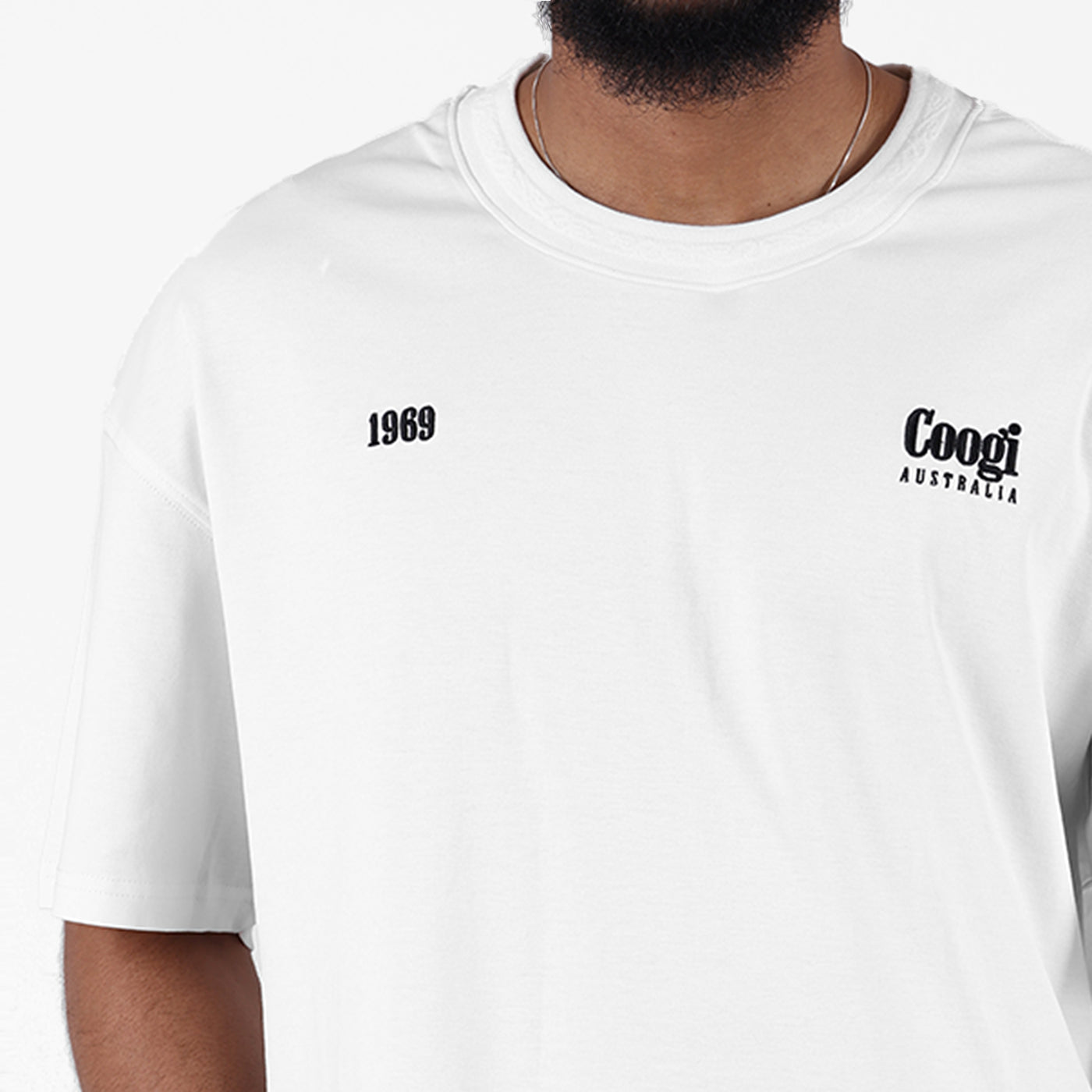New - COOGI Mask Tee - Oversized - White