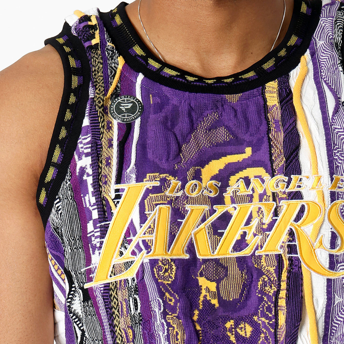 New - COOGI X NBA X Protege - Lakers Sweater Vest