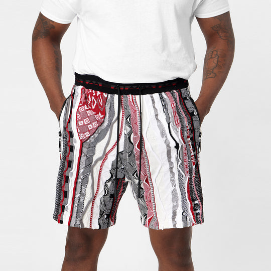 New - COOGI X NBA X Protege - Chicago Bulls Sweater Knit Basketball Shorts