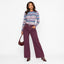 New - COOGI Women's Light Weight Knit Cardigan - Purple Base
