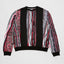 COOGI Sweater Pieced Fleece Crew-Red-Black