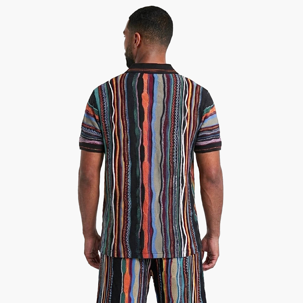 New - COOGI Los Angeles Light Weight Sweater Knit Polo