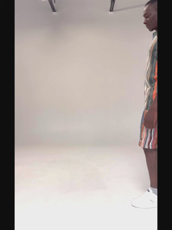 New - COOGI Light Weight Sweater Knit Polo in Natural