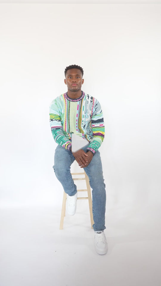 The Debut of the COOGI Art Collection - Droplet Crewneck