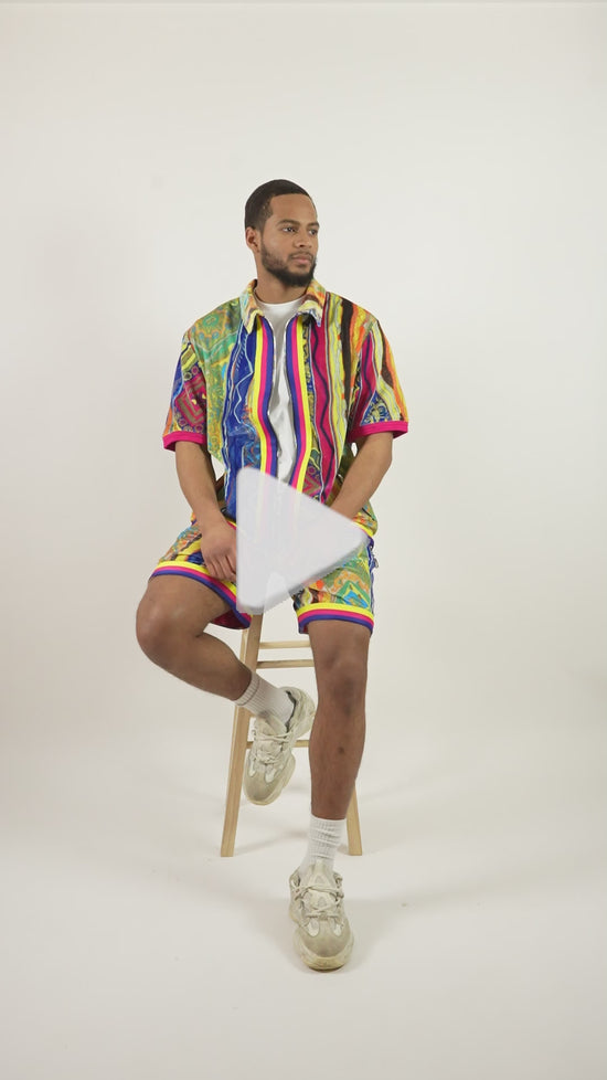 COOGI Bali - Printed Velvet Short