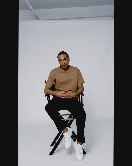 New - COOGI Script Tee - Brown