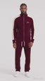 Introducing - COOGI Heavy Weight Fashion Knit Track Jacket - Burgundy