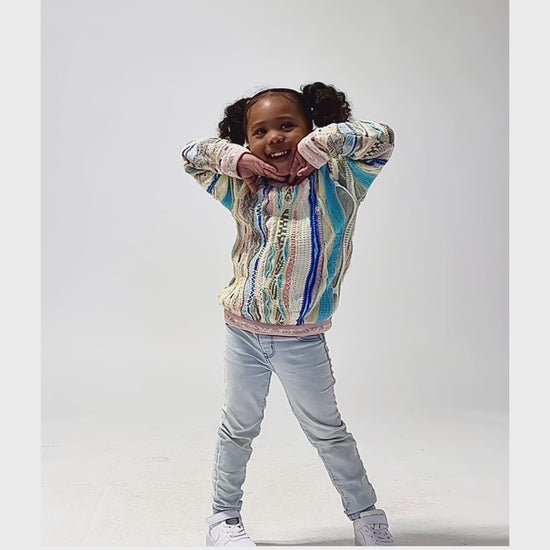 New -Kids COOGI Rosewater Crewneck