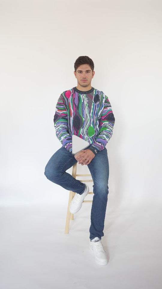 Coogi Blister Crewneck