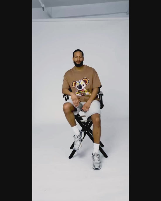 New - COOGI Koala Tee - Oversized - Brown