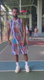 New - COOGI Classic Sweater Knit Basketball Shorts