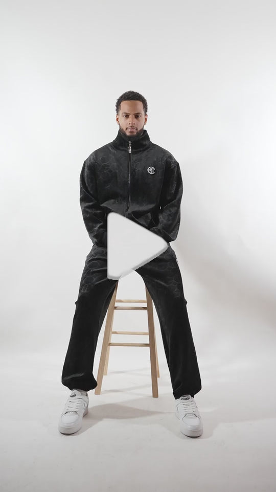 New - COOGI Embossed Velour Jacket