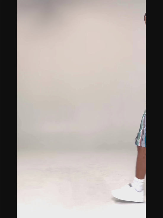 COOGI Light Weight Sweater Knit Shorts in Blue and Gray