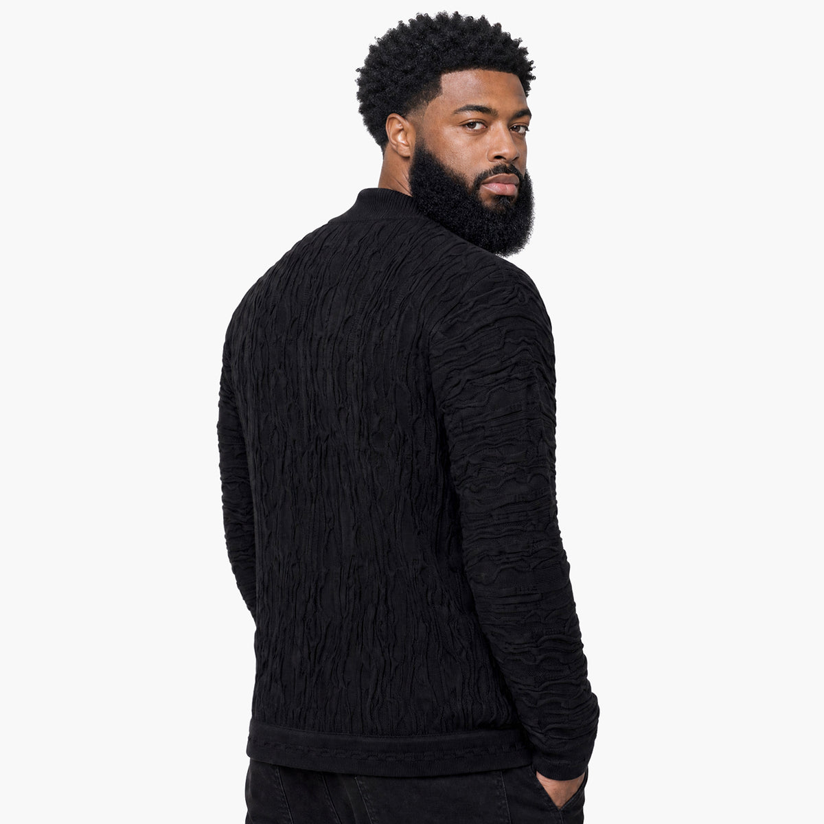 NEW - COOGI Blackout 1/4 Zip Sweater