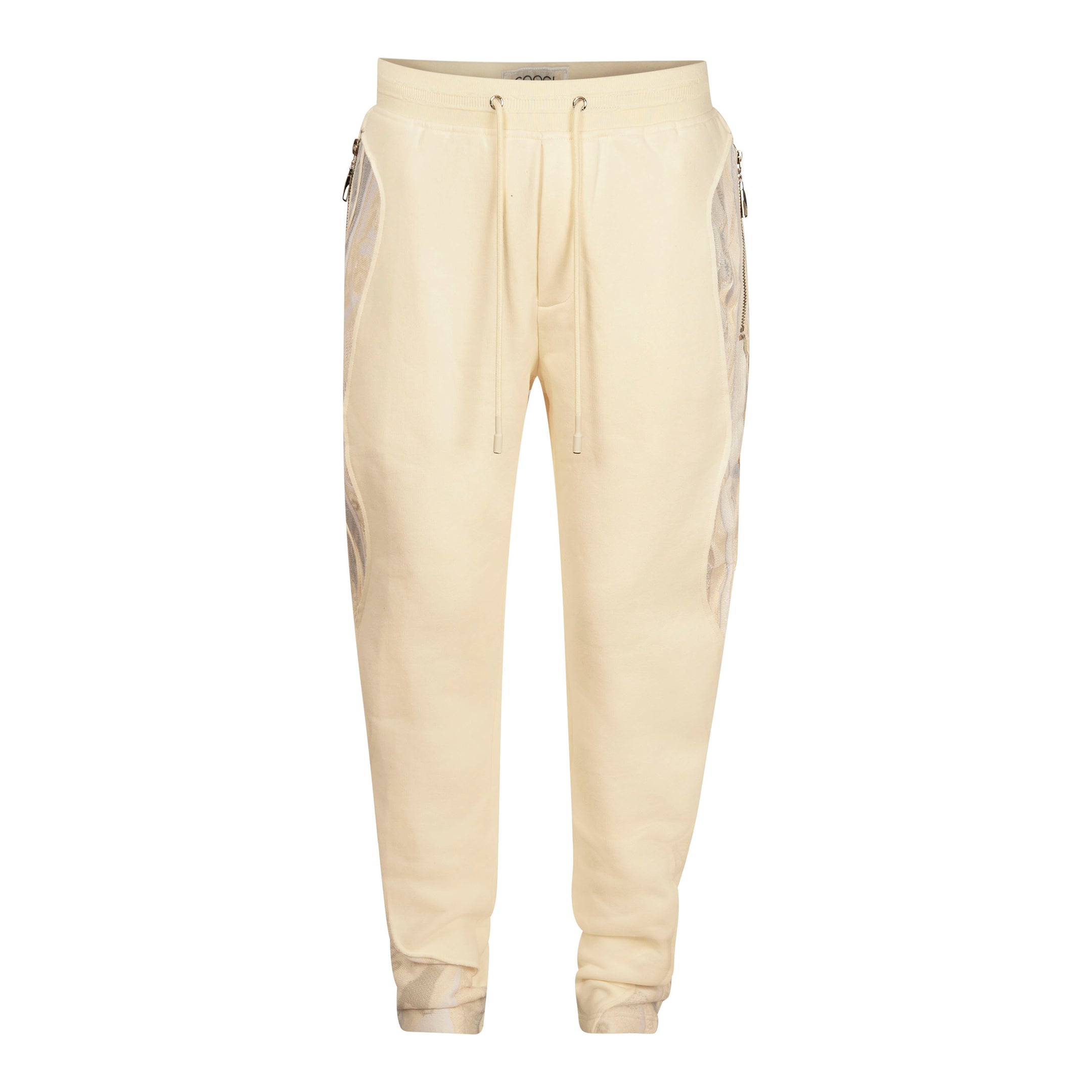 Ivory Mist - Sweater Pieced Fleece Jogger