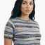 New - COOGI Women's All-Season Sweater Knit Top - Blue Multi