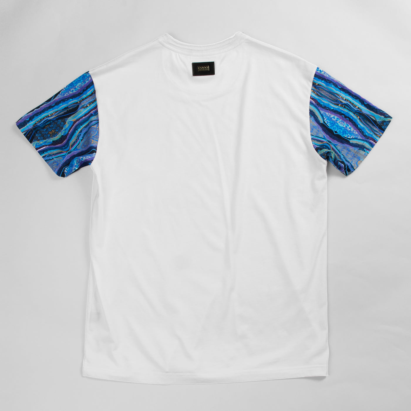 COOGI CLASSIC BLUES PATCHWORK TEE - WHITE