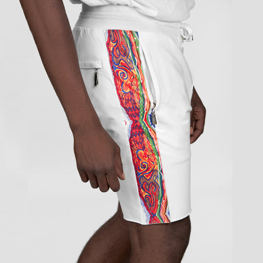 COOGI Sunset Trim Fleece Shorts