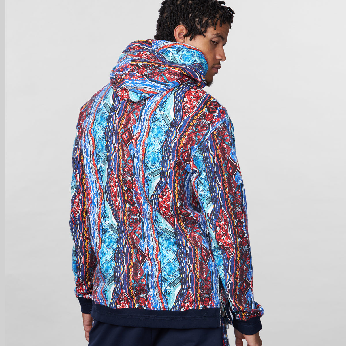 COOGI Blue Red Hoody